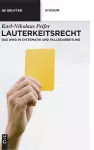 Lauterkeitsrecht cover