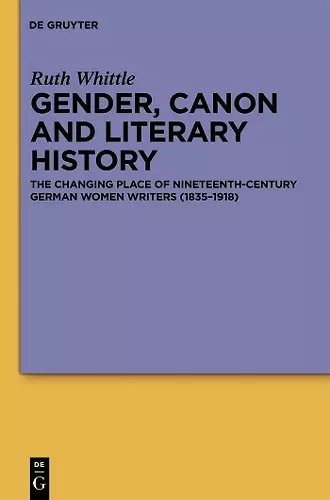 Gender, Canon and Literary History cover