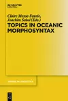 Topics in Oceanic Morphosyntax cover