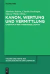 Kanon, Wertung und Vermittlung cover