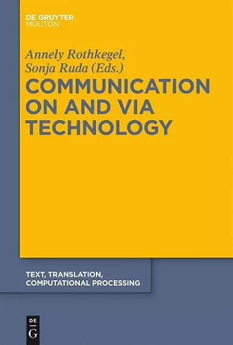 Communication on and via Technology cover