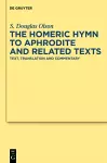 The "Homeric Hymn to Aphrodite" and Related Texts cover