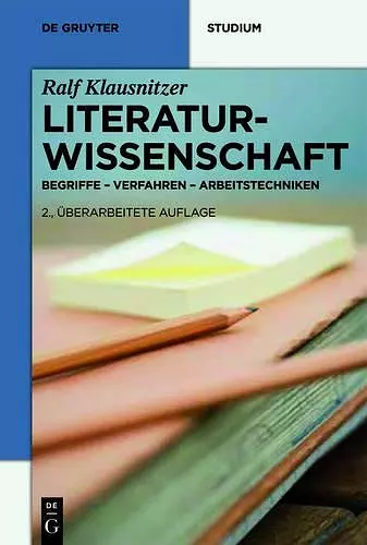 Literaturwissenschaft cover