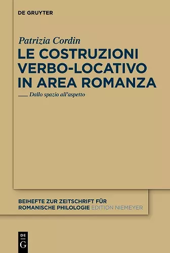 Le costruzioni verbo-locativo in area romanza cover