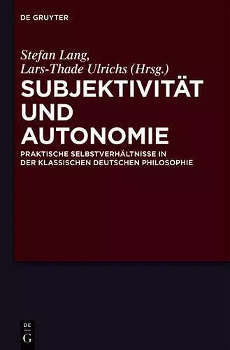 Subjektivität und Autonomie cover