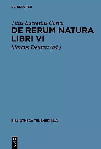 De rerum natura cover