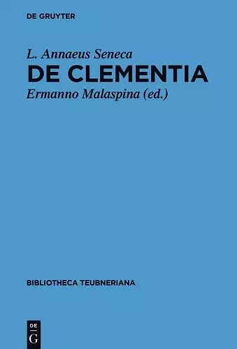 De clementia libri duo cover
