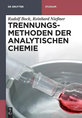 Trennungsmethoden der Analytischen Chemie cover