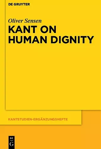 Kant on Human Dignity cover
