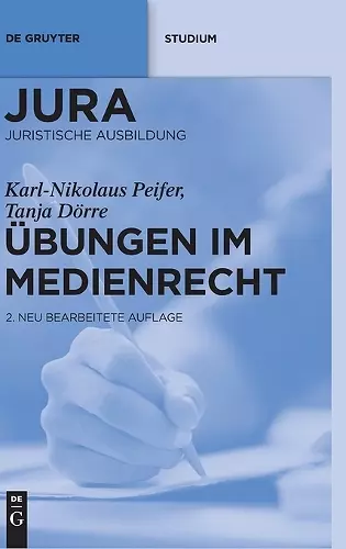 Übungen im Medienrecht cover