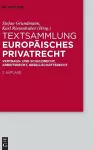 Textsammlung Europäisches Privatrecht cover