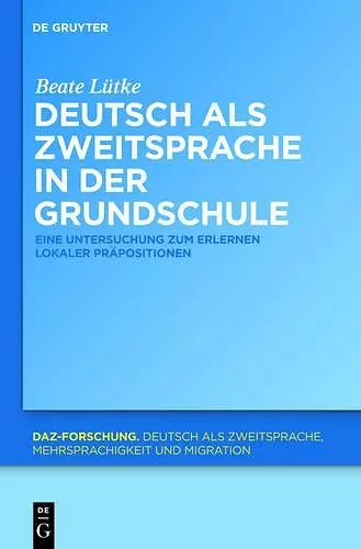 Deutsch als Zweitsprache in der Grundschule cover