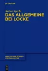 Das Allgemeine bei Locke cover