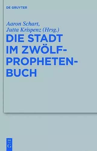 Die Stadt im Zwölfprophetenbuch cover