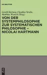 Von der Systemphilosophie zur systematischen Philosophie - Nicolai Hartmann cover