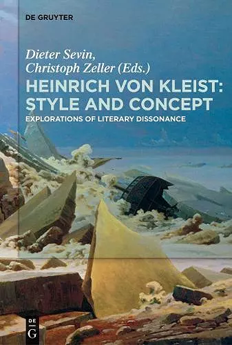 Heinrich von Kleist: Style and Concept cover