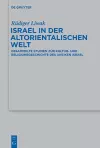 Israel in der altorientalischen Welt cover