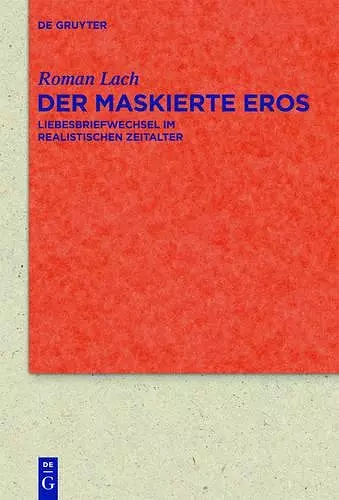 Der maskierte Eros cover