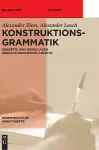Konstruktionsgrammatik cover