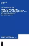 Moritz Goldstein "Künden, was geschieht..." cover
