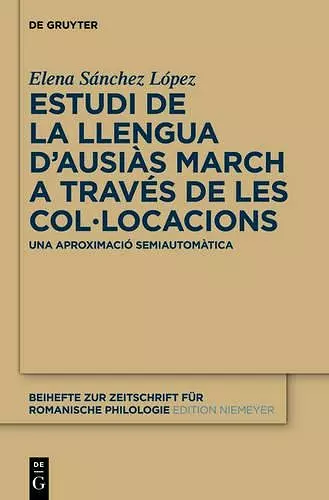 Estudi de la llengua d'Ausiàs March a través de les col-locacions cover