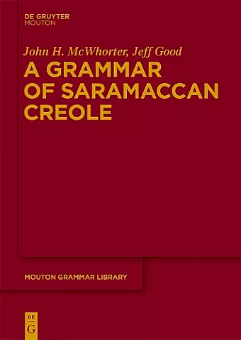 A Grammar of Saramaccan Creole cover