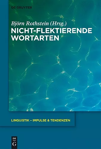 Nicht-flektierende Wortarten cover