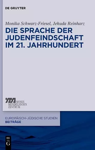 Die Sprache der Judenfeindschaft im 21. Jahrhundert cover