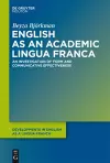 English as an Academic Lingua Franca cover