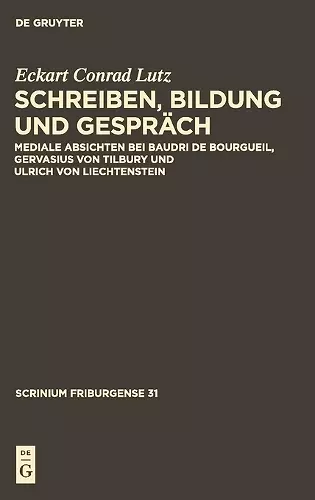 Schreiben, Bildung und Gespräch cover