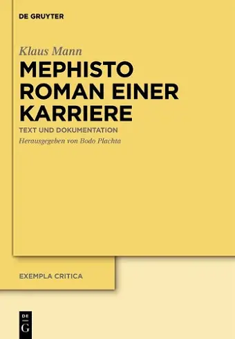 Mephisto. Roman einer Karriere cover