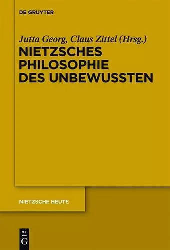 Nietzsches Philosophie des Unbewussten cover