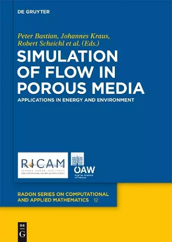 Simulation of Flow in Porous Media cover