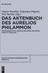 Das Aktenbuch des Aurelios Philammon cover
