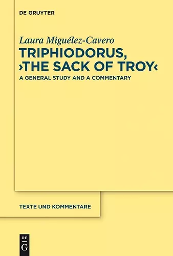 Triphiodorus, "The Sack of Troy" cover