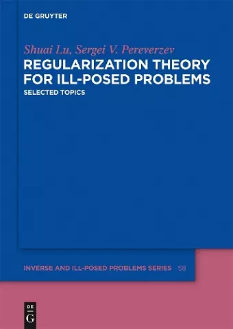 Regularization Theory for Ill-posed Problems cover