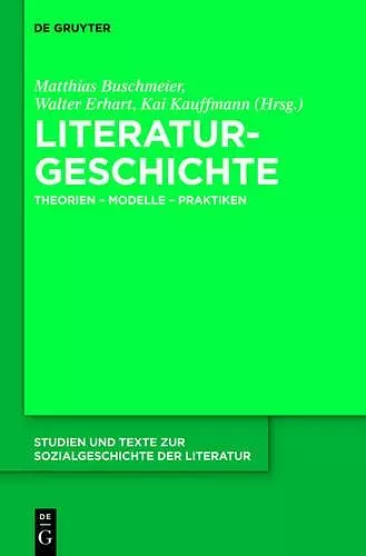 Literaturgeschichte cover