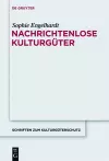 Nachrichtenlose Kulturgüter cover