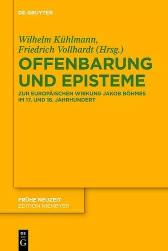 Offenbarung und Episteme cover