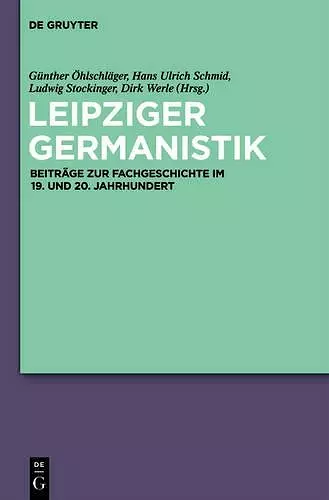 Leipziger Germanistik cover