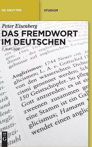 Das Fremdwort im Deutschen cover