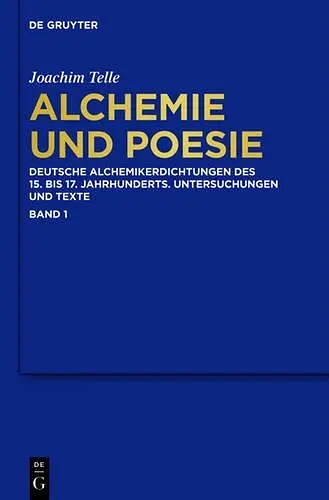 Alchemie Und Poesie cover