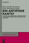 Ein Antipode Kants? cover