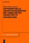 Differentielle Objektmarkierung bei unbelebten Objekten im Spanischen cover