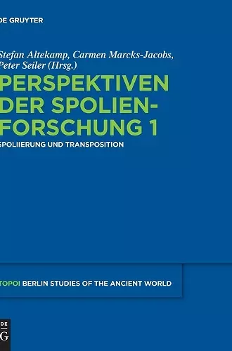 Perspektiven der Spolienforschung 1 cover