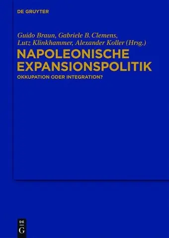 Napoleonische Expansionspolitik cover