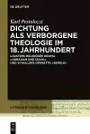 Dichtung ALS Verborgene Theologie Im 18. Jahrhundert cover