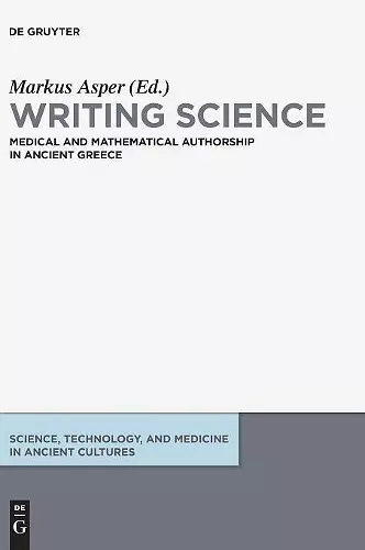 Writing Science cover