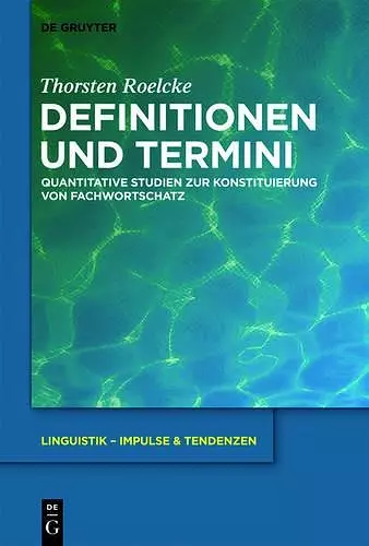 Definitionen und Termini cover