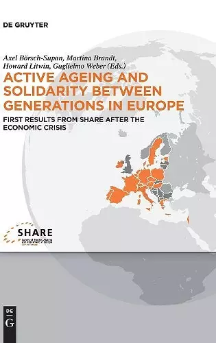 Active ageing and solidarity between generations in Europe cover